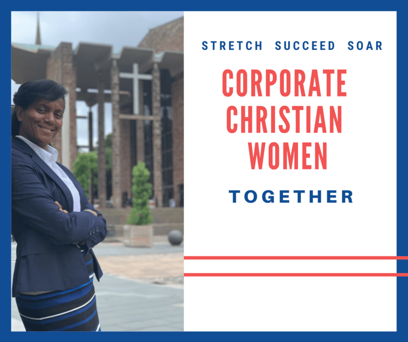 Corporate christian women group photo
